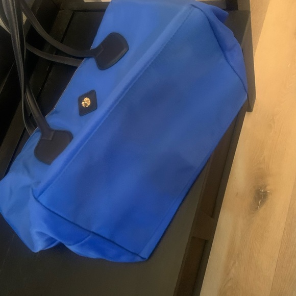 Anne Klein blue nylon tote - Picture 4 of 4